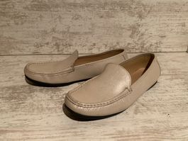 Liberty italienische Schuhe Halbschuhe Beige Grösse 42