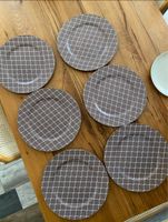 Lot de 6 sous-assiettes / sous plats motif Arabic Fendi