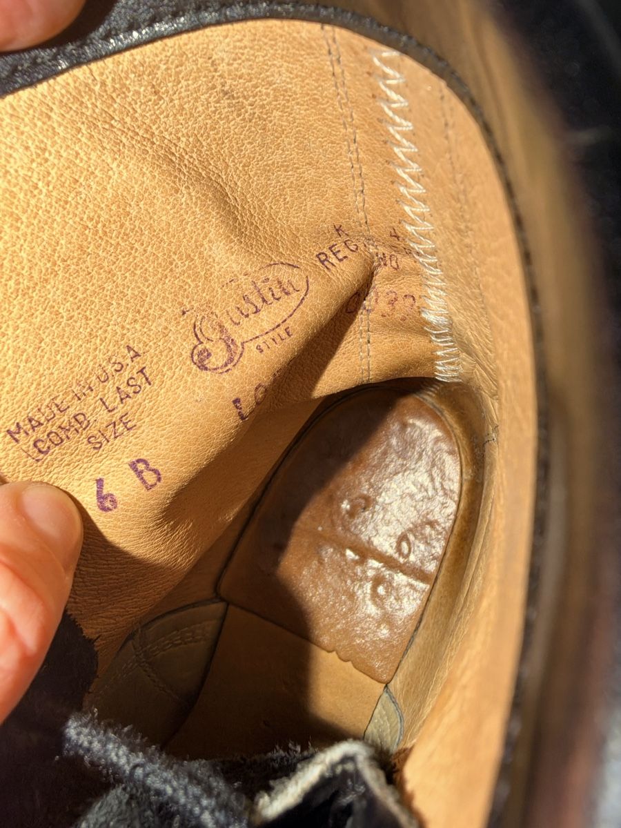 Scarpe da uomo: Boots Justin 1chf – Usato da Winterthur venduto da katkj 4