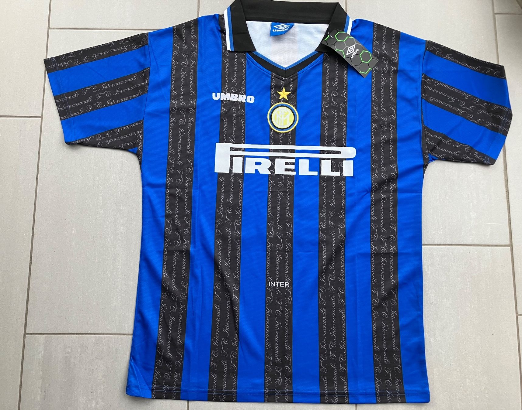 Nike Canottiere & Pantaloni: Trikot Inter, Saison 97-98, NEU, Ronaldo – Nuovo e nell'imballaggio originale da Dällikon venduto da robisport 1
