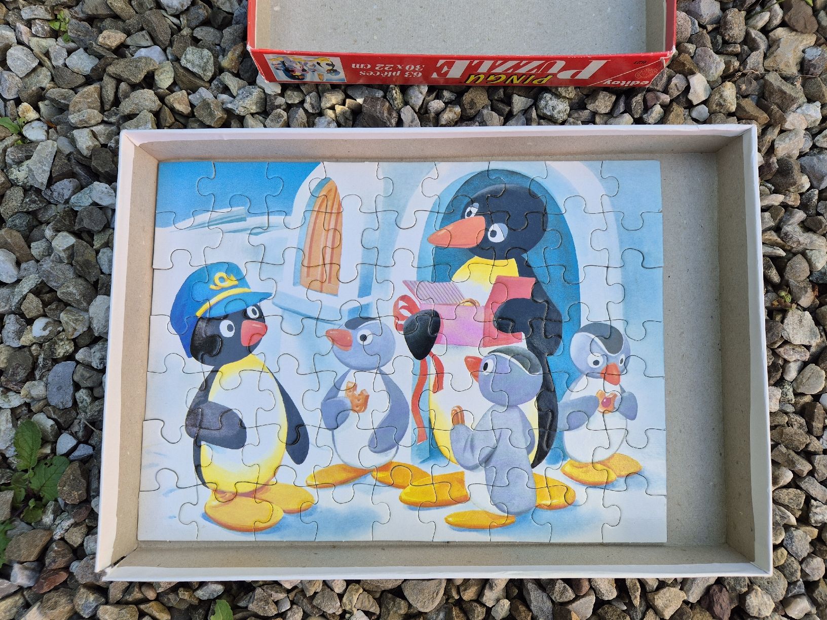 Puzzles: Puzzle Pingu, 63 teilig – Gebraucht aus Villmergen von MONCHHICHI 1
