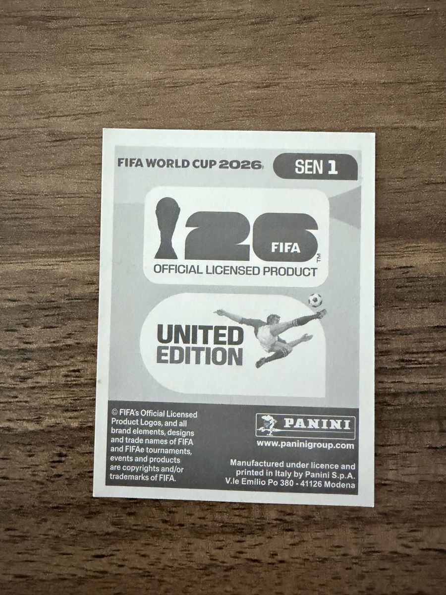Karten: Panini Sticker SEN 1 – Neu (gemäss Beschreibung) aus Glattfelden von kuki014 1