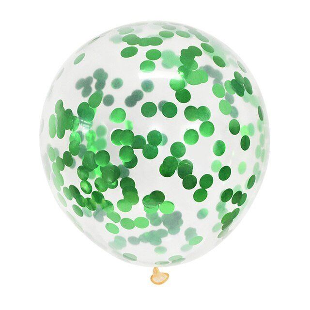 Alle Dekorationen: Konfetti-Ballon Set 30cm (gürn) – Neu und originalverpackt aus Grenchen von SweetiesCH