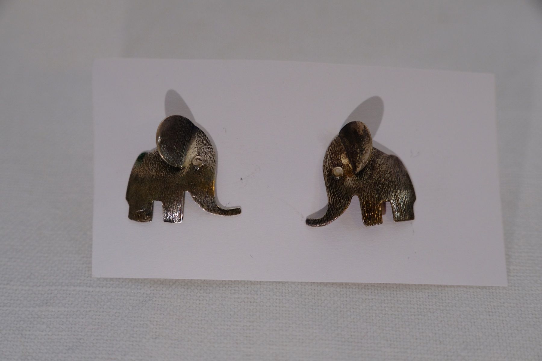 Orecchini pendenti & Orecchini a lobo: Silber 925 Ohrstecker/Anstecker - Sterling Elefant – Nuovo e nell'imballaggio originale da Fribourg venduto da Silver_Wat