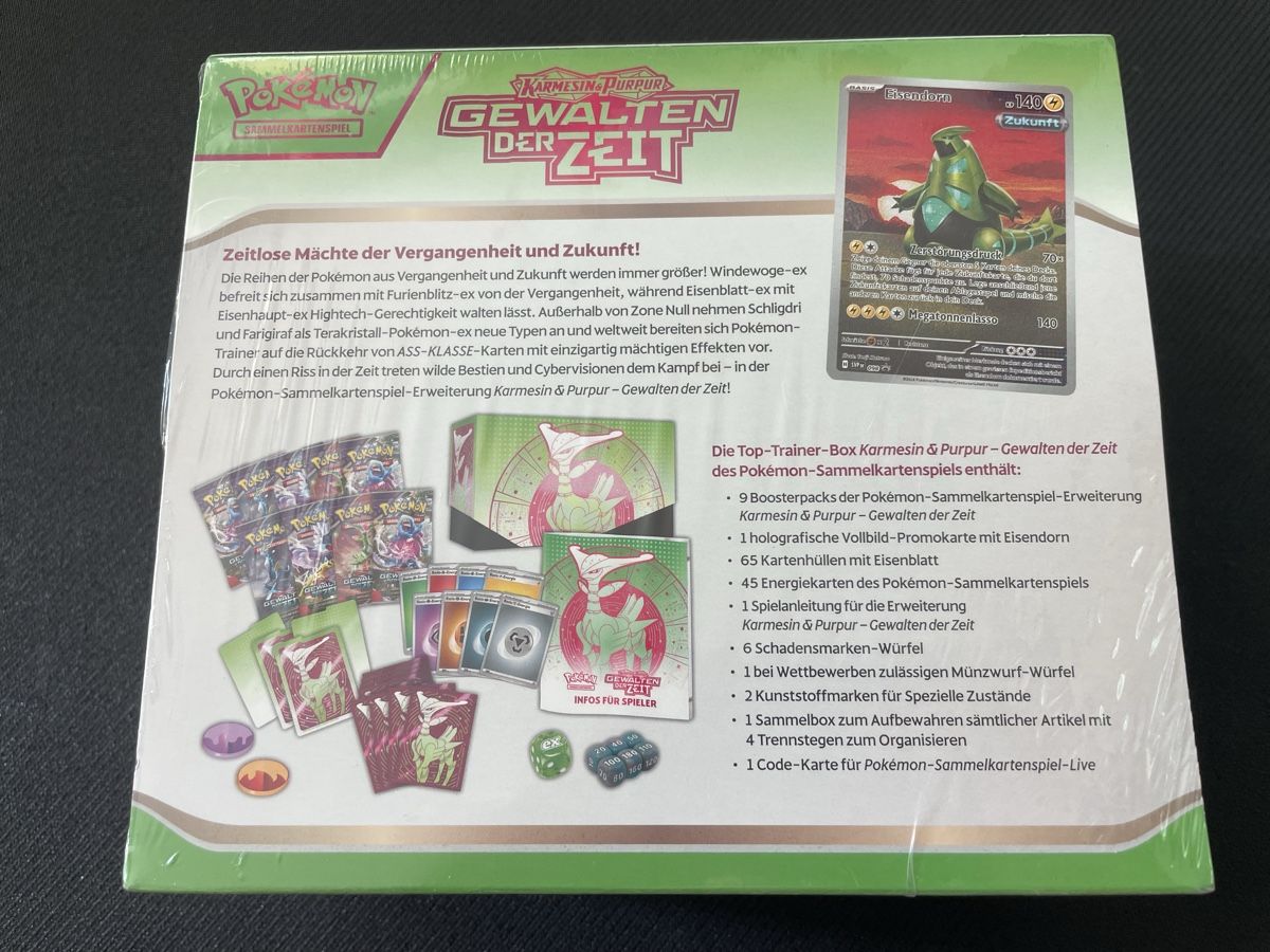 Pokémon Carte collezionabili: Pokemon Temporal Forces ETB DE – Nuovo e nell'imballaggio originale da Wallisellen venduto da Optimalex 2