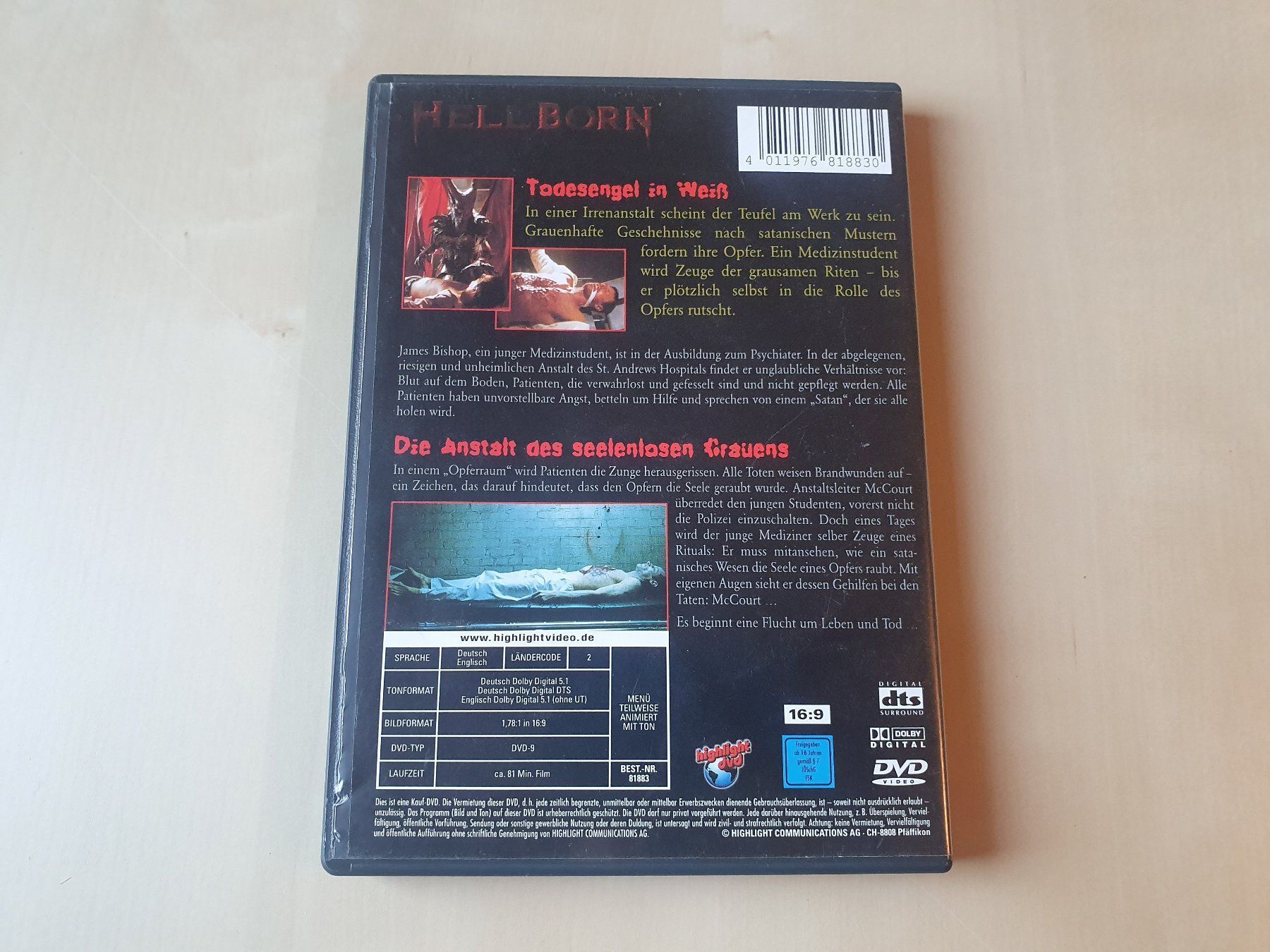 Alle DVDs: Hellborn – Gebraucht aus Stansstad von collectorsshop 1