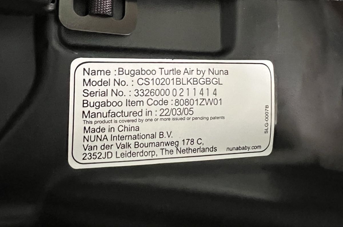 Nuna Sièges auto: Bugaboo Turtle by Nuna Babyschale mit ISOFIX Basis schwarz – D'occasion à Liebefeld par BluesBraker 4