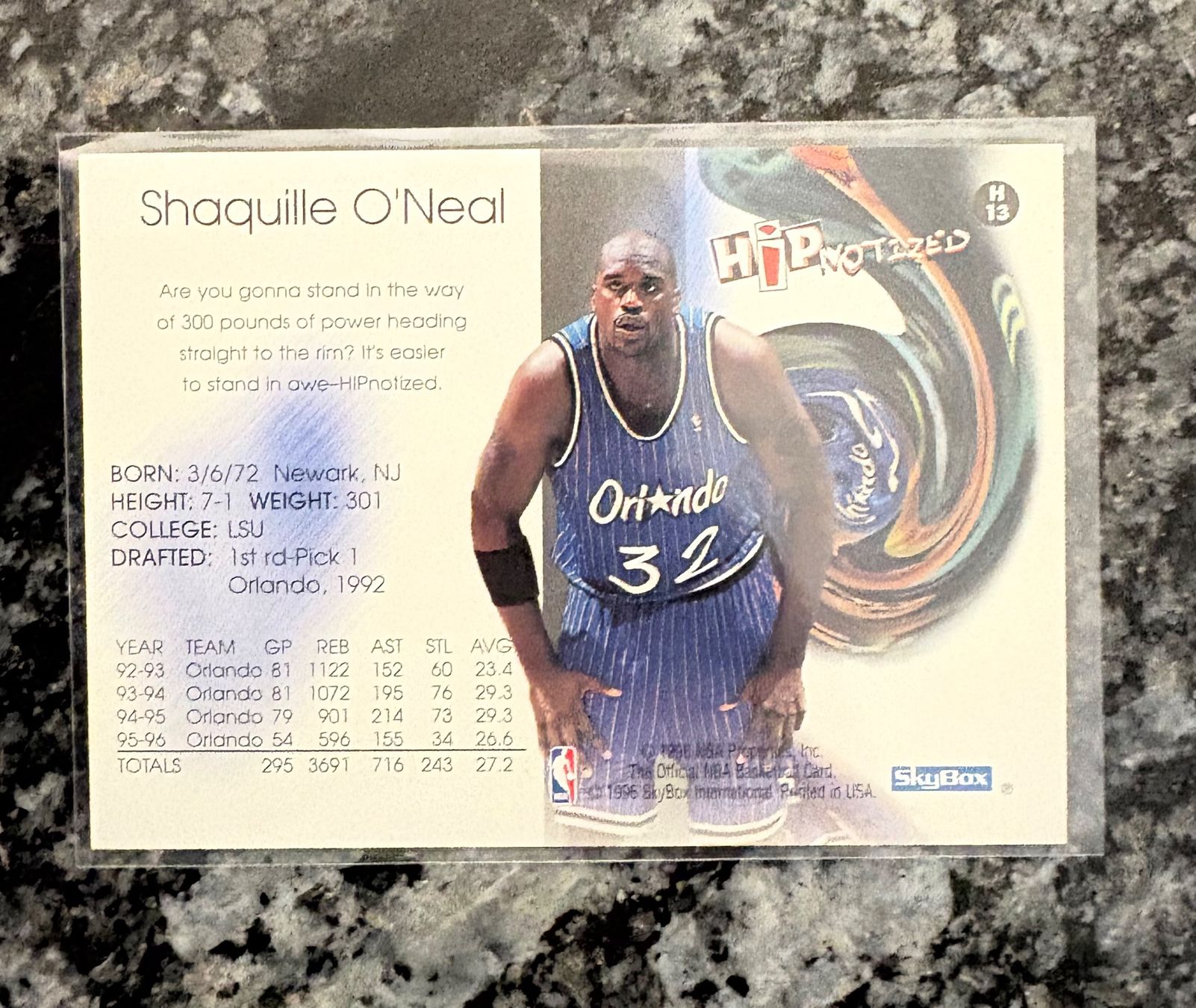 Nba Carte collezionabili: NBA Shaquille O Neal Hoops Hypnotized Card – Nuovo (secondo la descrizione) da Muttenz venduto da joba23 1