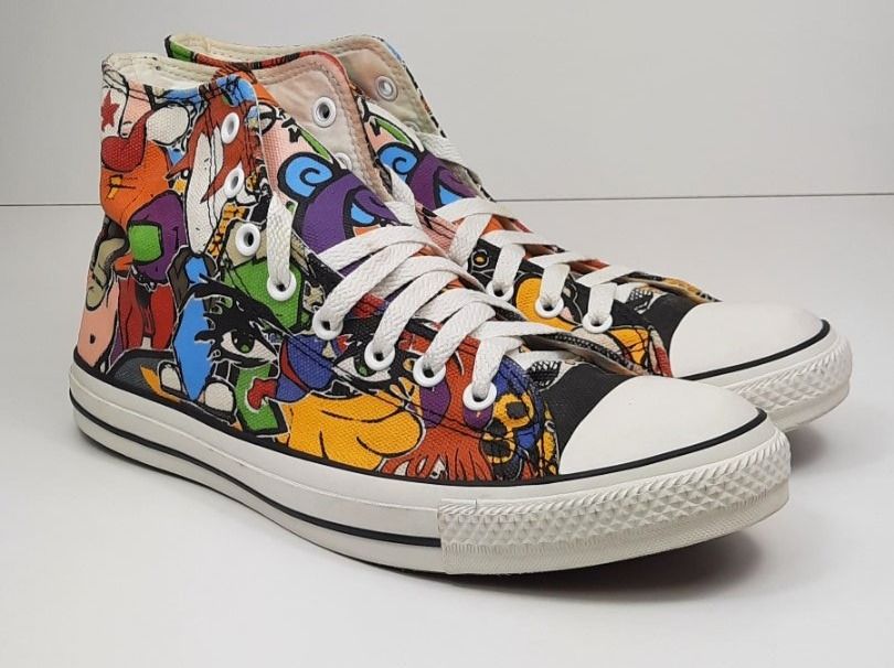 CONVERSE All Star Chuck Taylor Sticker Graffiti Print Gr. 45 | Acheter ...