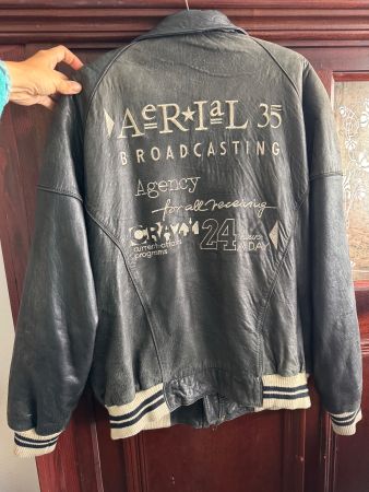 Leder Bomberjacke