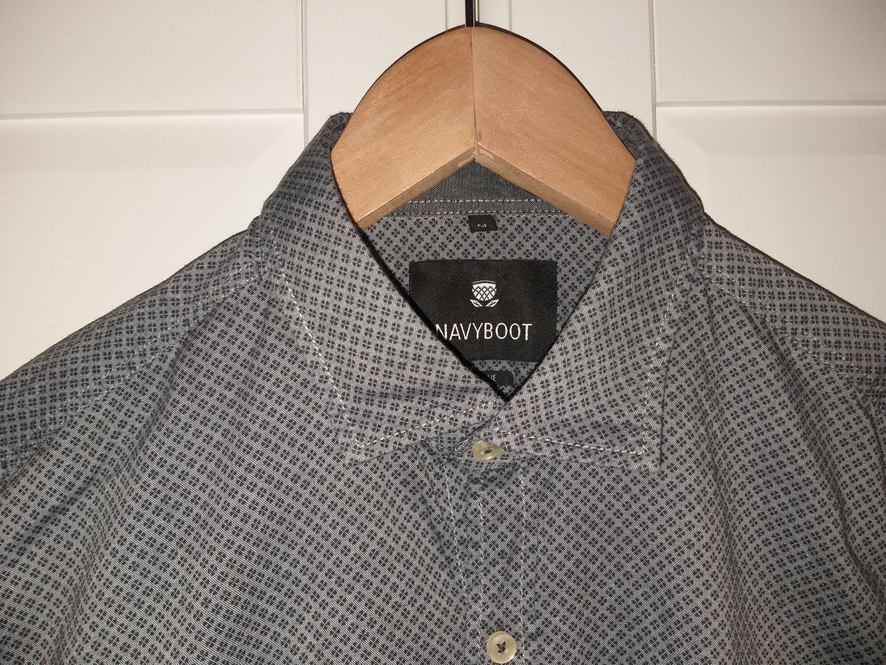 Navyboot Camicie: Chemise/Hemd NAVYBOOT  Taille/Grosse M   Slim Line – Usato da Cossonay-ville venduto da Super-Price-Quality 1