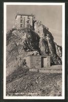 Säntis, Observatorium, gelaufen 1929