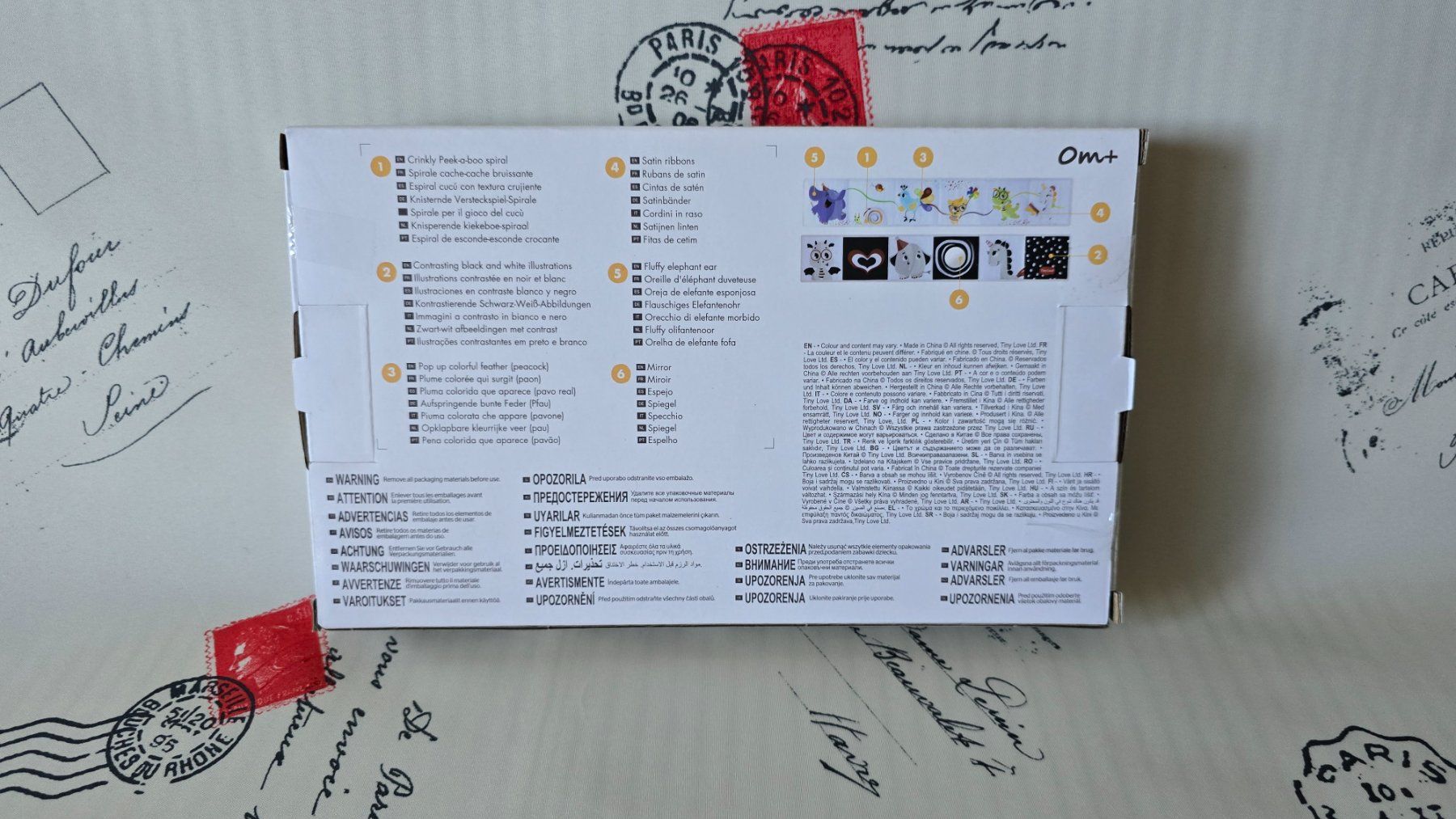 Giocattoli: NEU Tiny Love Doppelseitiges Baby-Stoffbuch / Knisterbuch – Nuovo e nell'imballaggio originale da Thalwil venduto da VitaMini 5