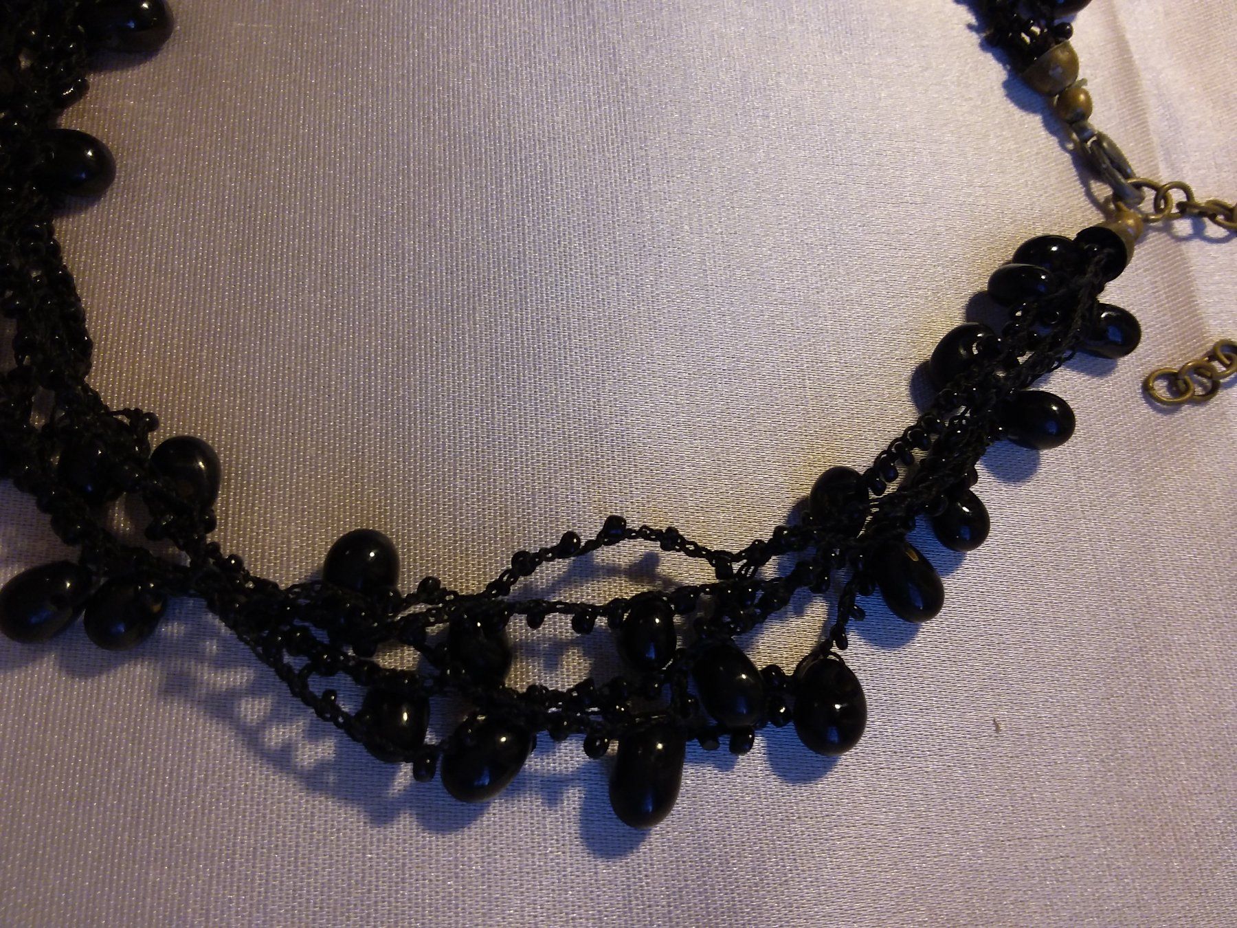 Ketten: Antike schwarze Halskette/Collier, ca 1920 – Gebraucht aus Zürich von helsan 3