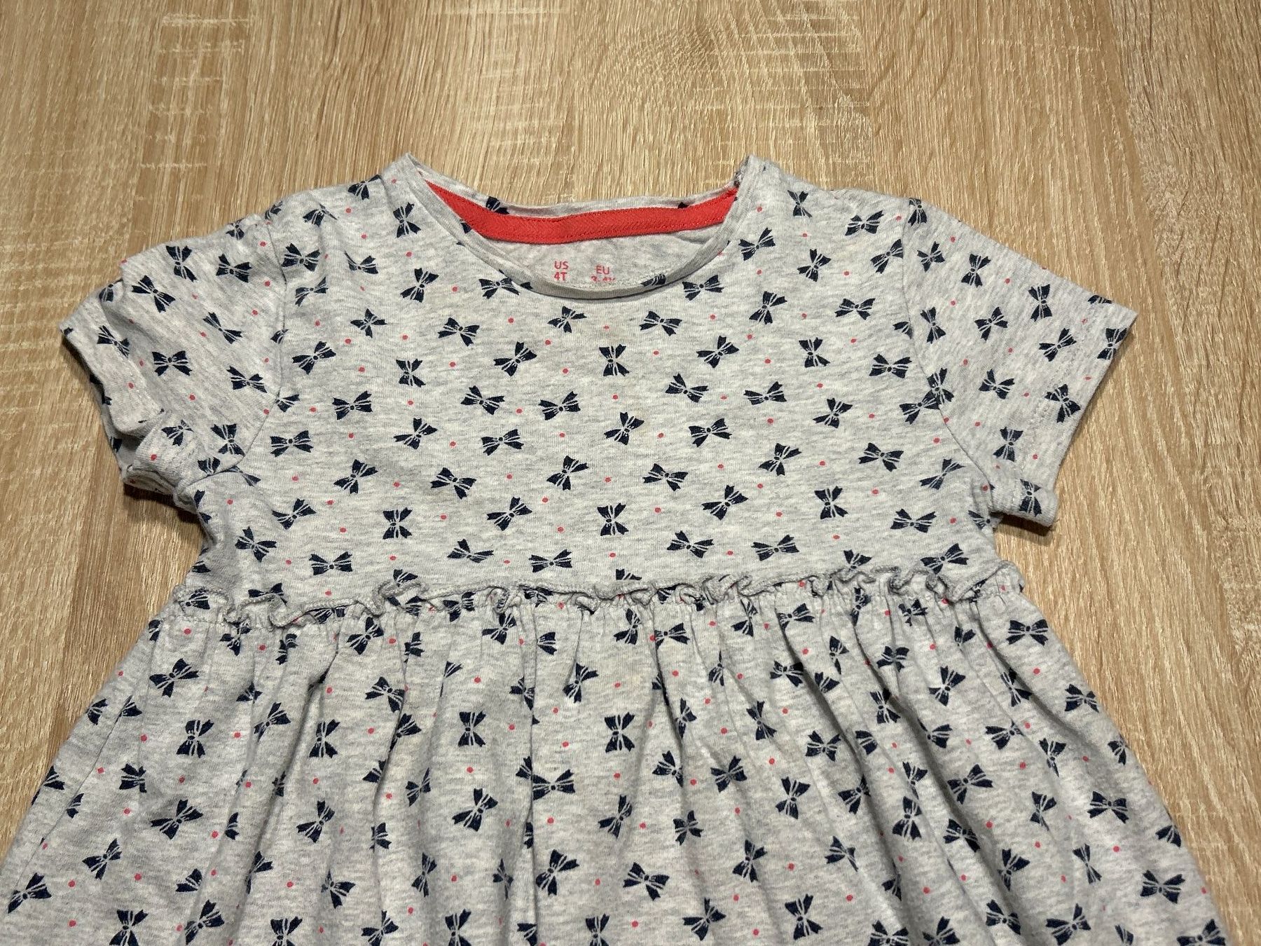 Vestiti & Gonne: Kleid grau mit Muster von Super Star Gr. 104 – Usato da Brunnen venduto da Nala2929 2