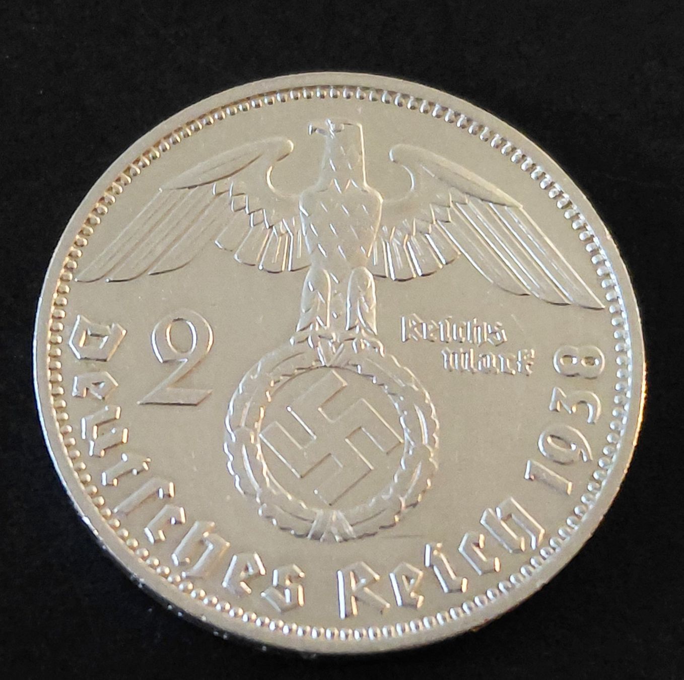 Tutti le monete: Deutsches Reich - 2 Reichsmark 1938 E – Usato da Ebikon venduto da smartbox