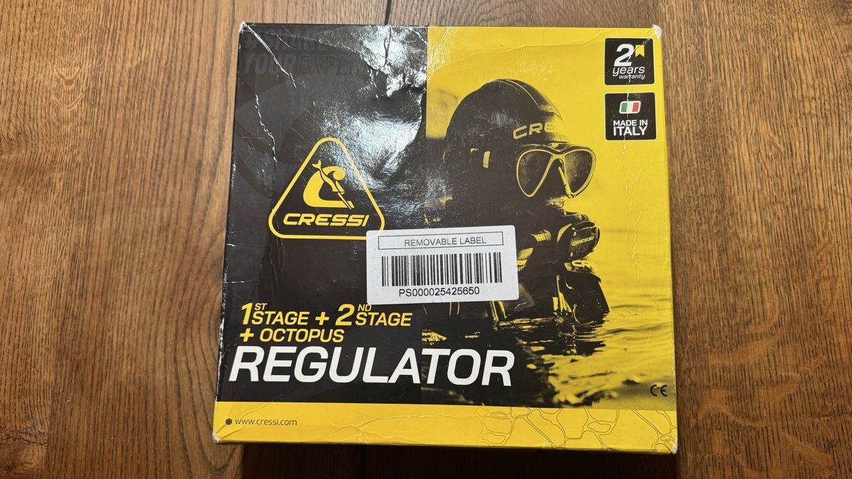 Cressi Respiratori & Giubbotti: Cressi Compact Tauchregler-Set DIN – Usato da Nidau venduto da ClaSsic89 4
