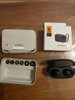 Sony WF-1000XM5 mit Spigen Case, OVP – Top Zustand