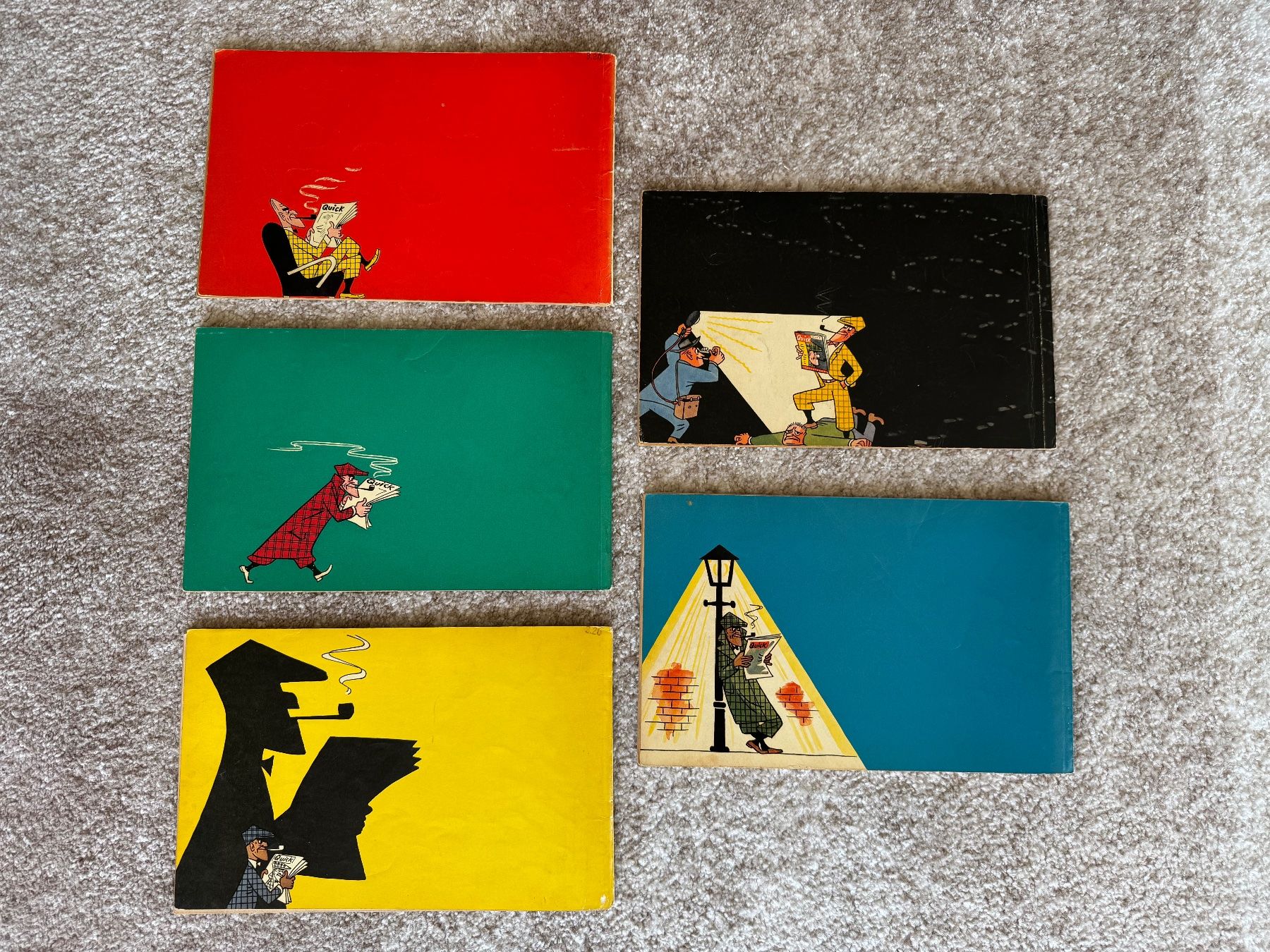 Fumetti: SELTENE NICK KNATTERTON COMIC BÜCHER, NO. 1, 2, 3, 4 & 6 – Usato da Binningen venduto da Chaussie 1