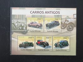 2013 Guine - Bissau  Old Cars   Block **  (A578)