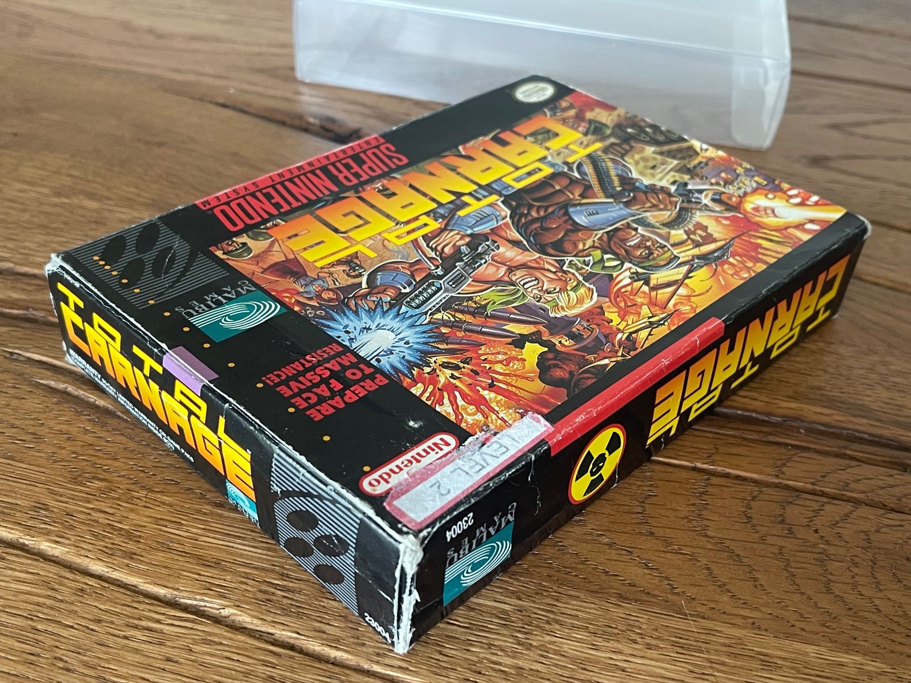 Nintendo Spiele: Super Nintendo NTSC Spiel Captain Carnage mit Box – Gebraucht aus Zuerich von Dorsi 3