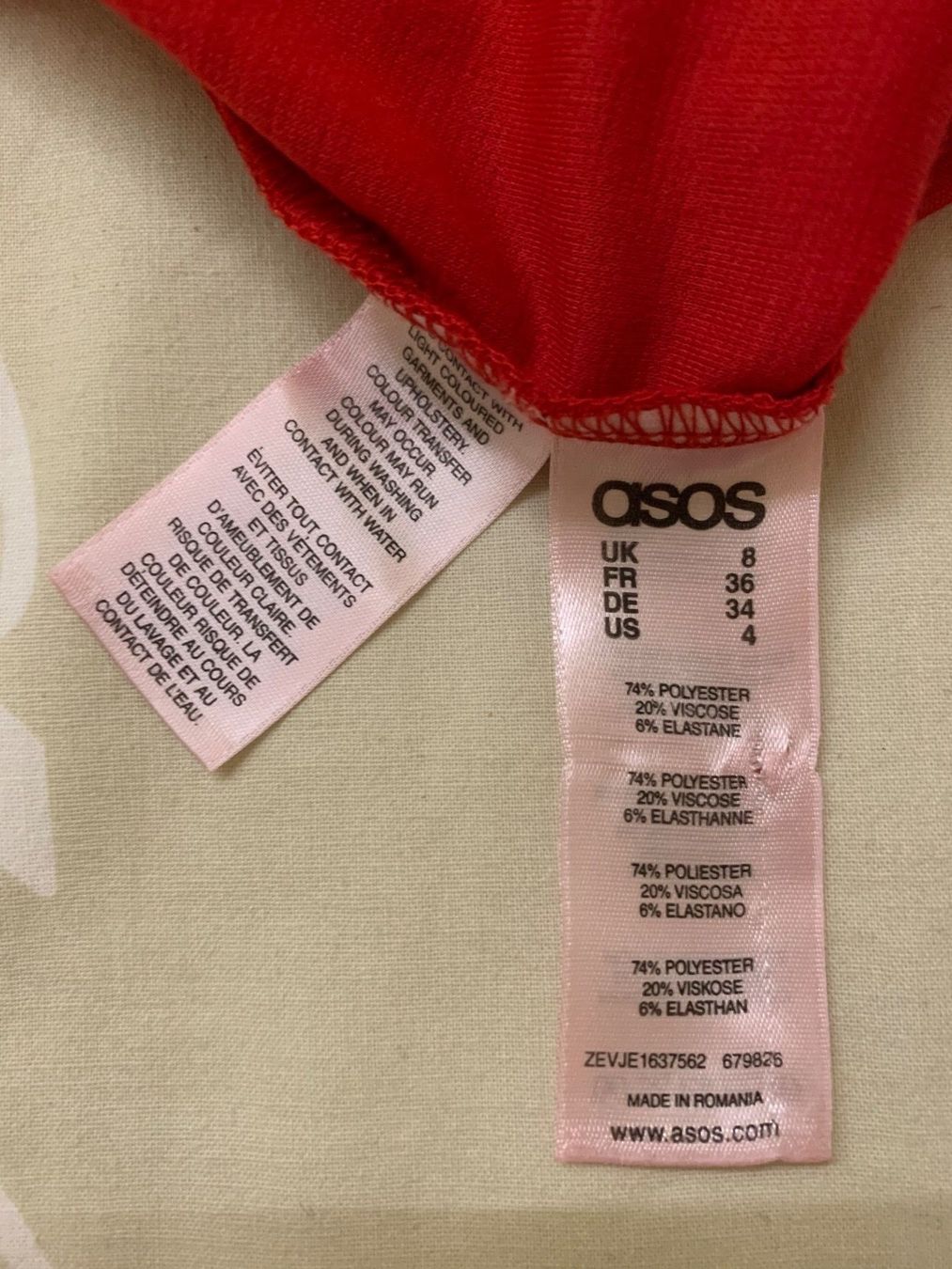 Asos Vestiti: Kleid RED ASOS – Usato da Zürich venduto da ThaliaL 8