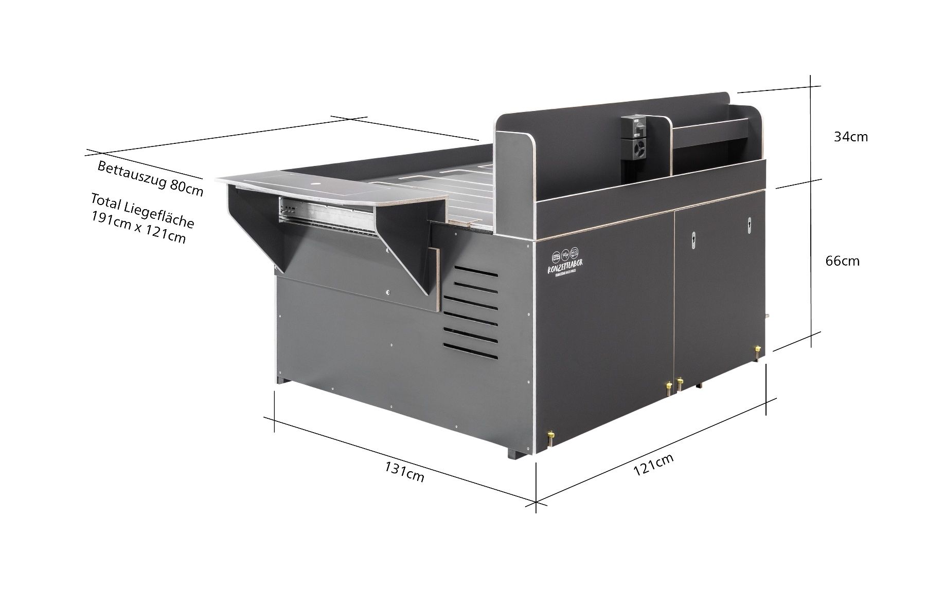Veicoli da campeggio: Van-Box / Camper-Box - Dein Bus wird zum Camper! – Nuovo (secondo la descrizione) da Appenzell venduto da swiki 3