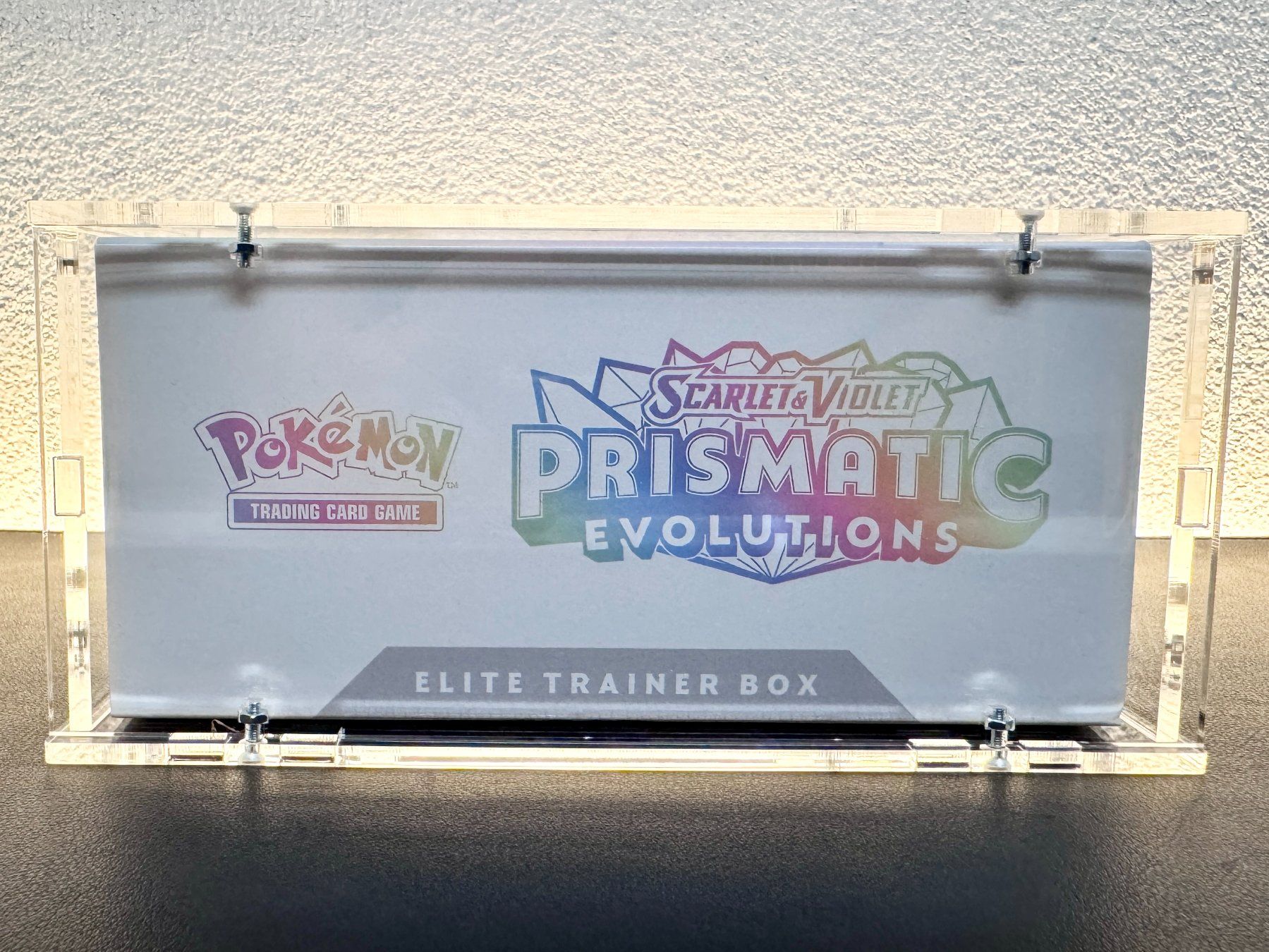 Pokémon Sammelbilder & Trading cards: Pokémon Prismatic Evolutions ETB EN OVP + Acrylbox – Neu und originalverpackt aus Schlatt TG von catch_up 6
