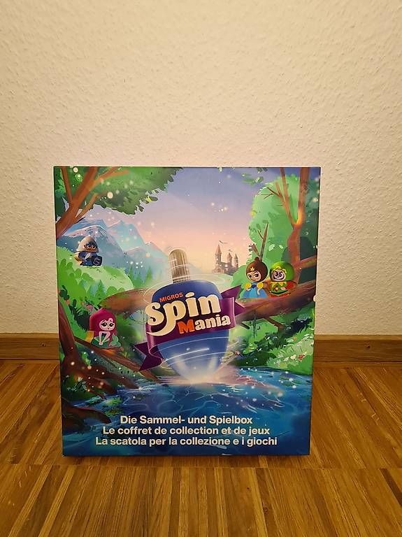 Giochi: Spin Mania Sammel-und Spielbox – Usato da Füllinsdorf venduto da ostrogorski