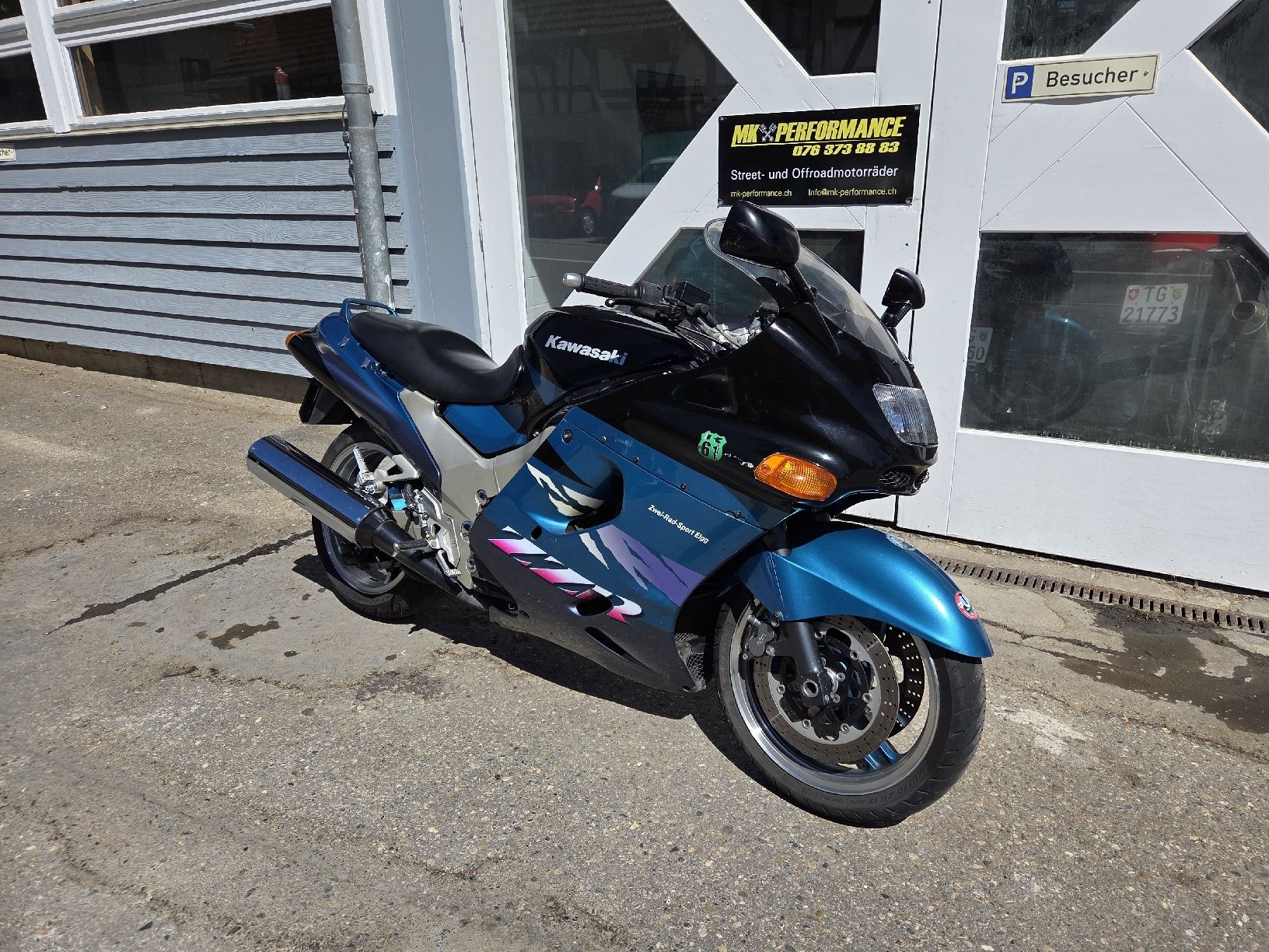 Kawasaki Strada: Kawasaki zzr1100 – Usato da ürschhausen venduto da Greenpower36