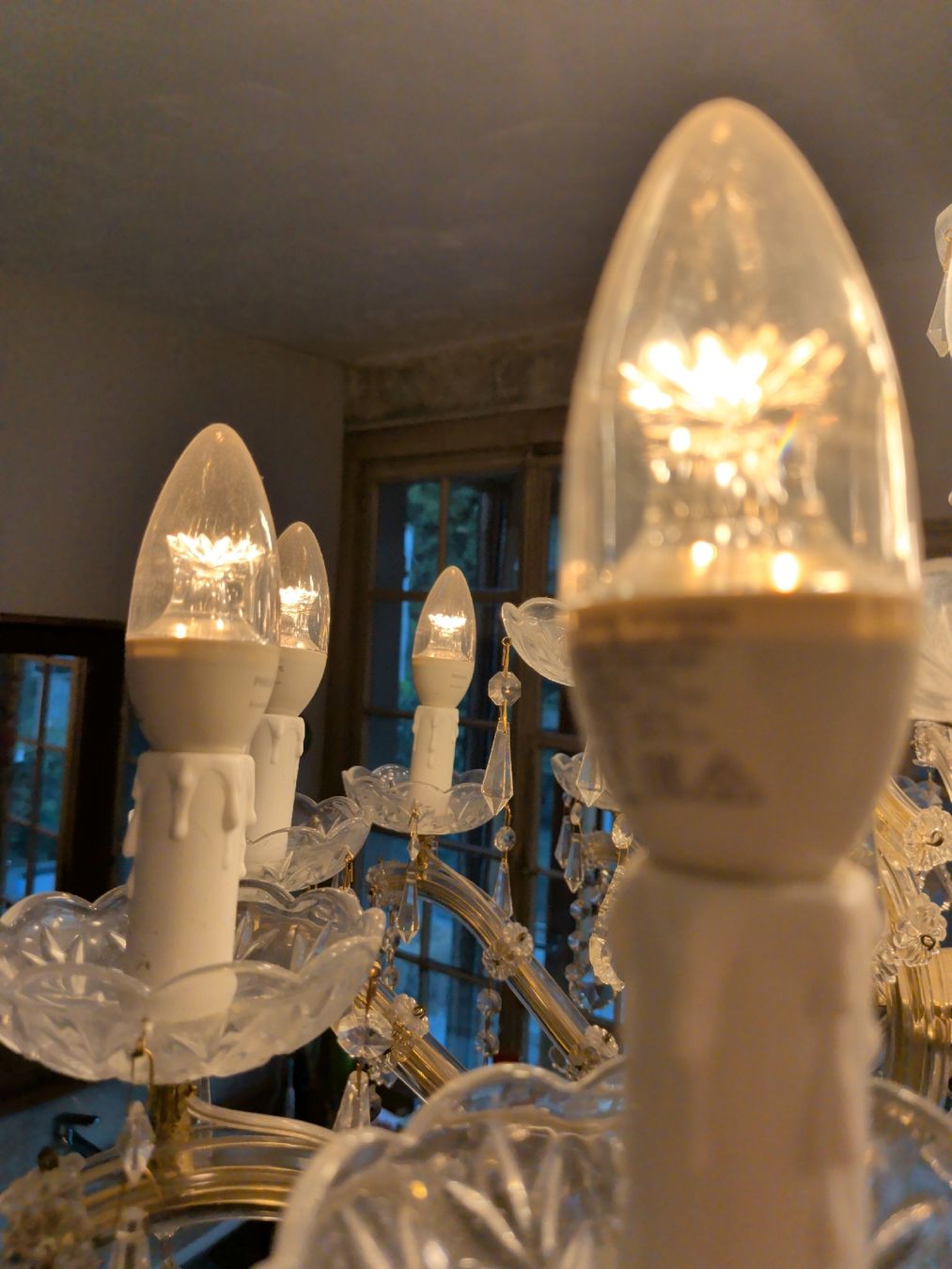 Lampadari & plafoniere: Kronleuchter mit 18 LED Lampen  – Usato da Dietfurt venduto da Subforce1853 4