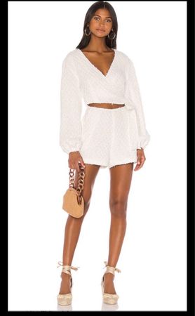 Zweiteiler Damen Weiss Grösse S wie neu (79.60 chf )