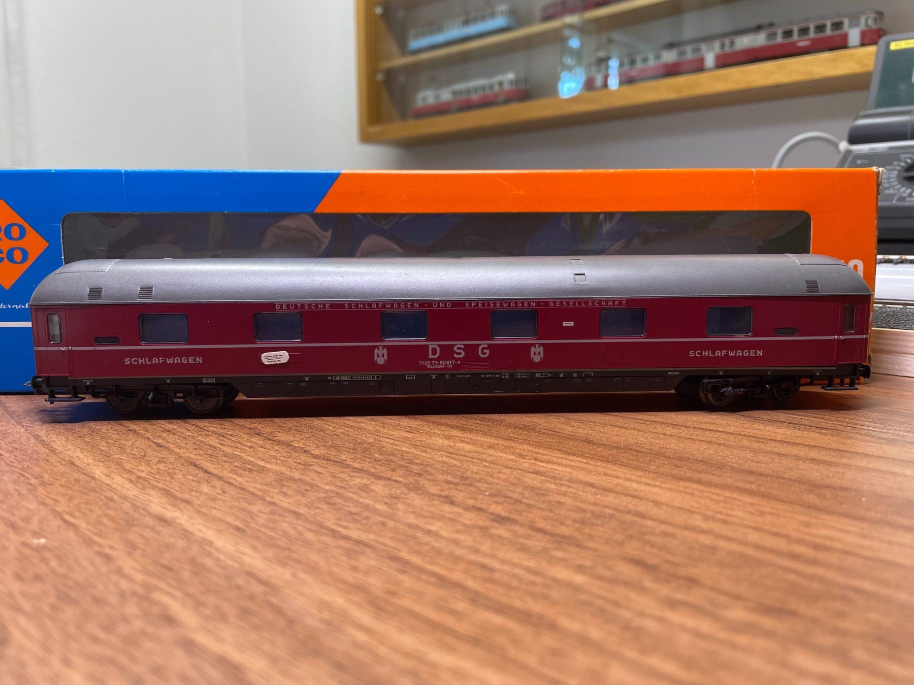 Roco Modelleisenbahnen: Roco Schlafwagen der DSG in DC – Gebraucht aus Villmergen von Mfritz 1
