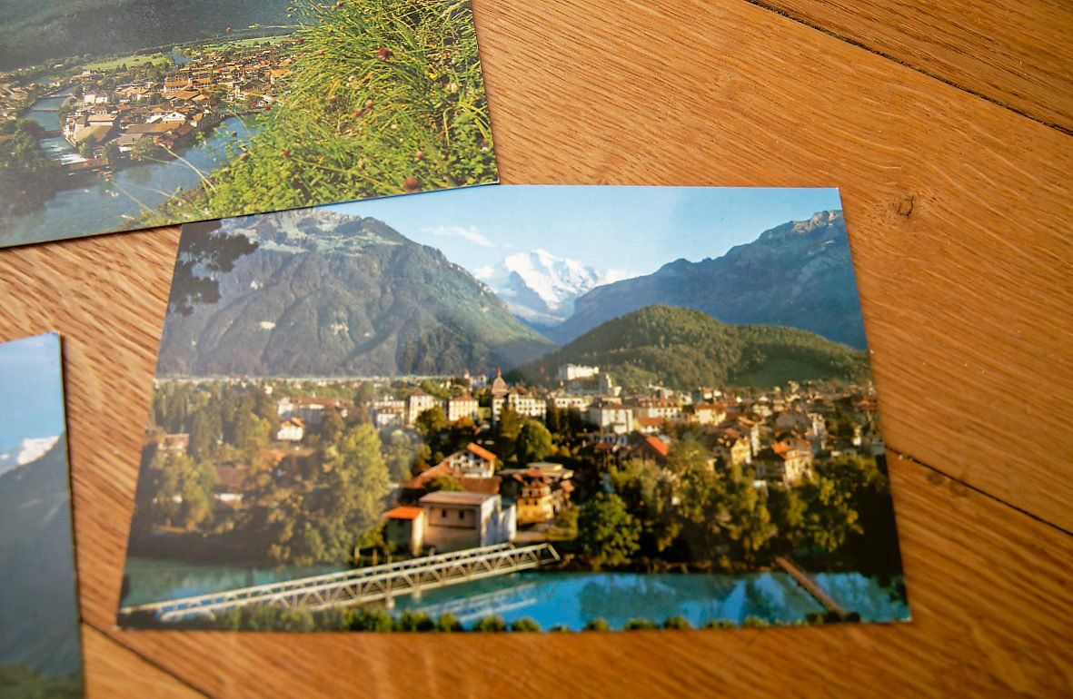 Cartoline postali: 12 verschiedene Ansichtskarten Interlaken (2 doppelt) – Difettoso da Bern venduto da Maccalvin 4