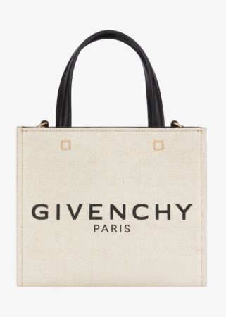 Givenchy Mini G Tote shopping bag in canvas