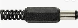 Niedervolt-Steckverbinder Stecker, gerade 5.5mm-2.1mm-9mm