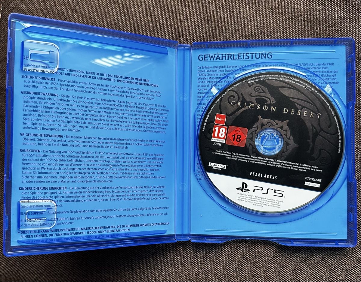 Jeux: Crimson Desert Day One Edition PS5 – D'occasion à Wauwil par sayhello 1