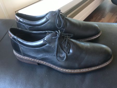 ECHTLEDER RIEKER HERRENSCHUHE, GR. 44, SEHR ELEGANT, NEU