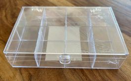 Organizer Box / Sortierbox transparent, Neu / OVP