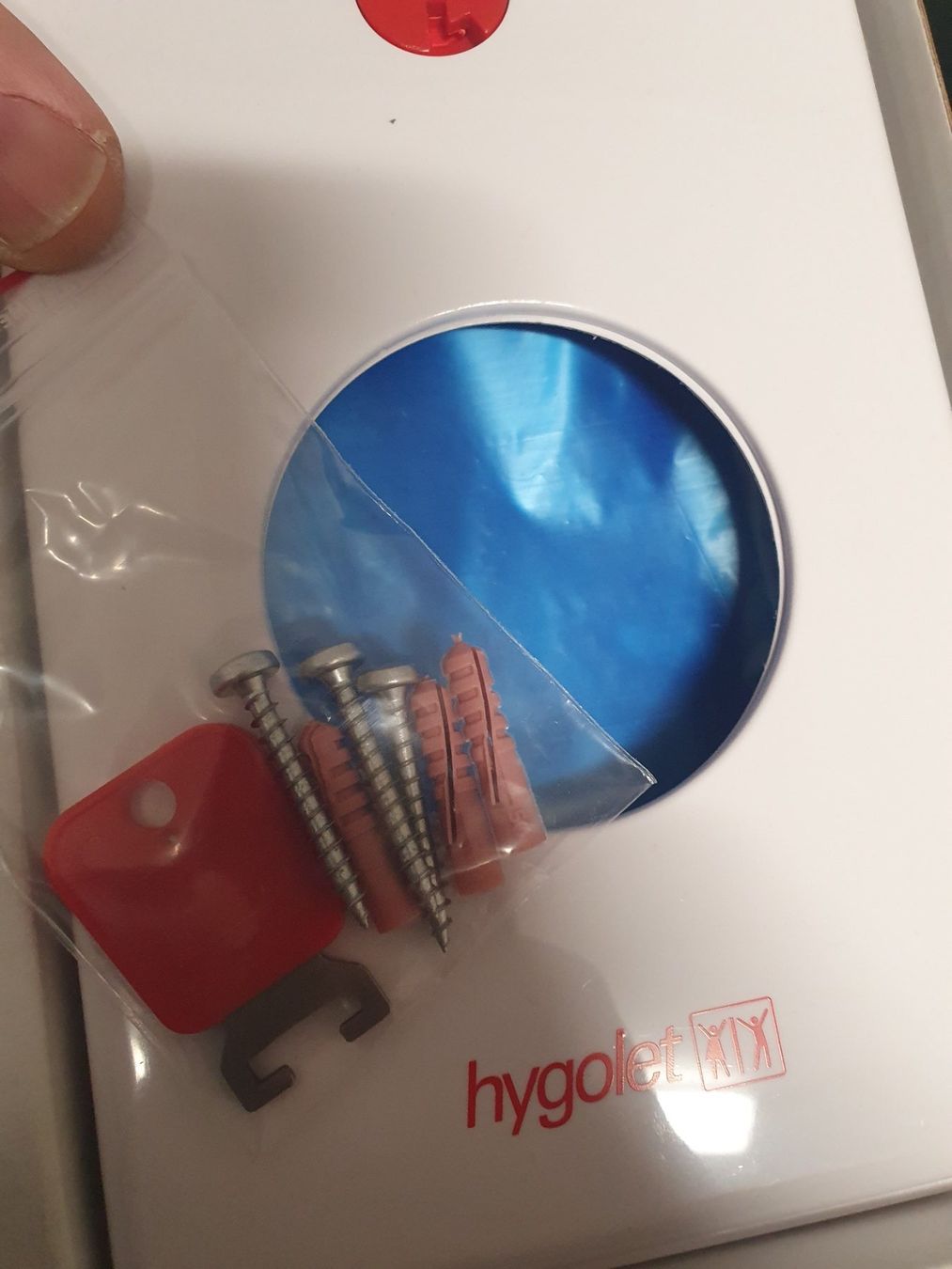 Contenitori & Simili: Hygolet Hygienebeutelspender Hygobag Whiteline Basic 50500 – Nuovo e nell'imballaggio originale da Zürich venduto da Alibaba1234 4