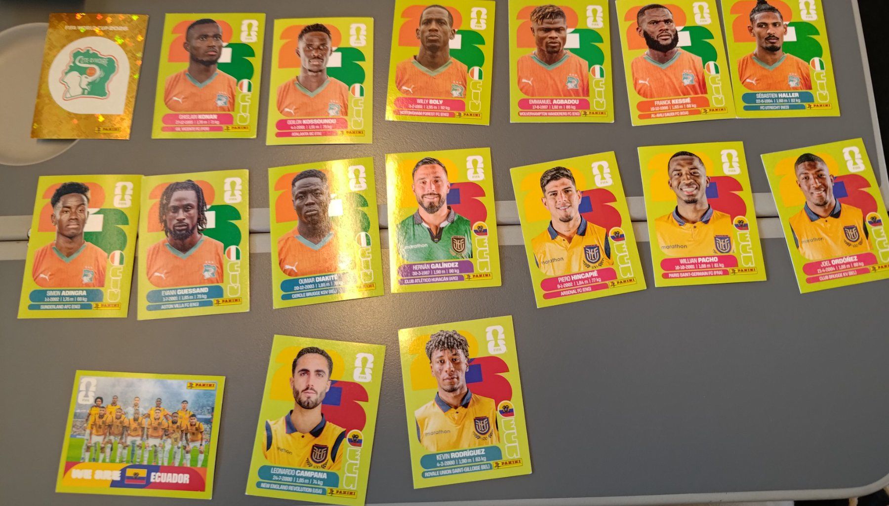 Panini Carte collezionabili: Panini 2026 - SET CIV, ECU – Nuovo (secondo la descrizione) da Bern venduto da Nicolaro 1