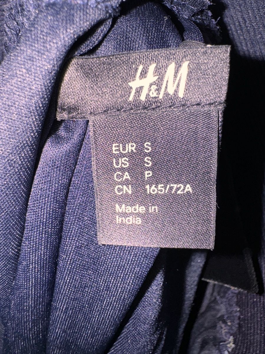 H&M Gonne: Blauer Blumen-Rock H&M S – Nuovo (secondo la descrizione) da Richterswil venduto da Manu55555 2