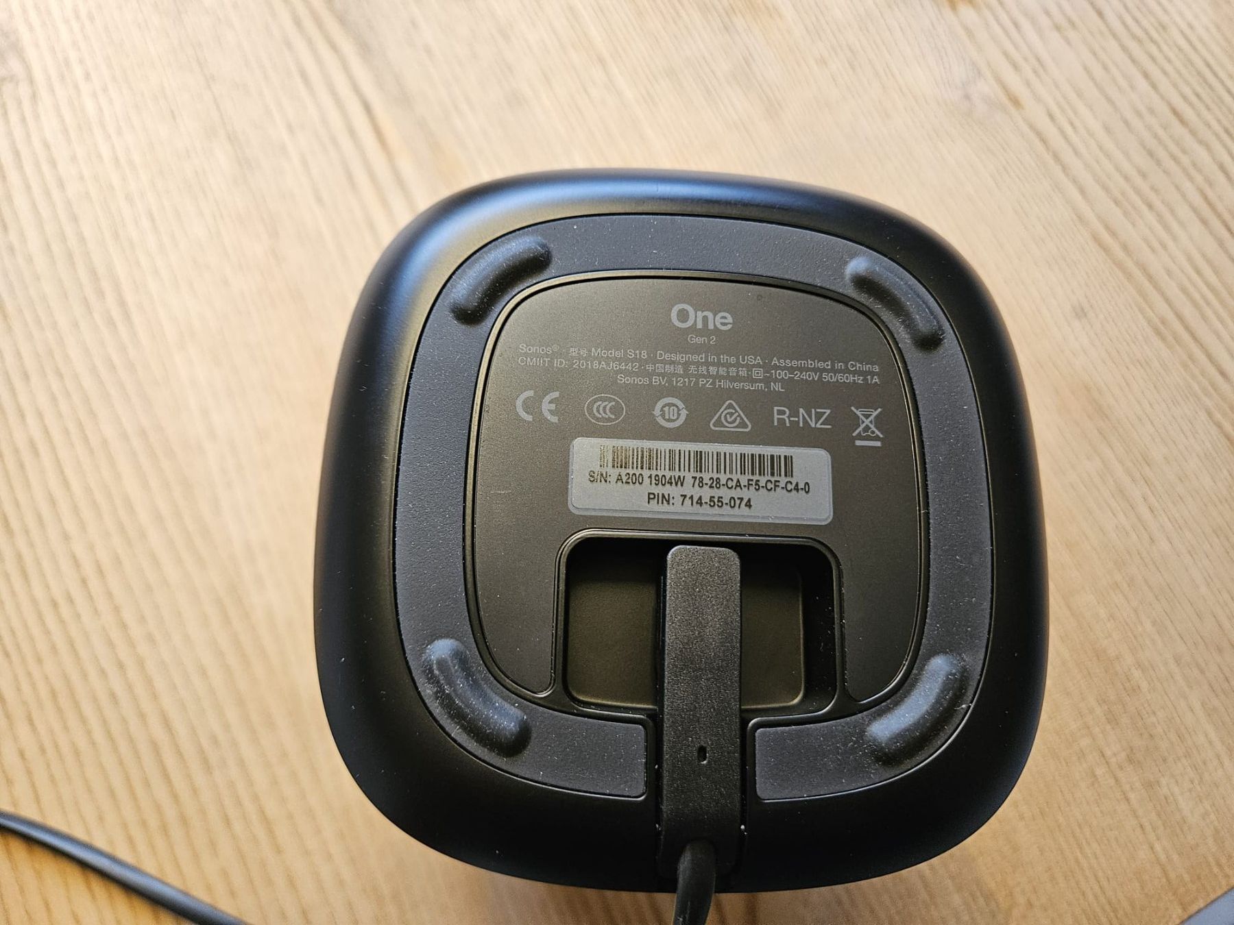 Sonos Haut-parleurs: Sonos One Gen 2 – D'occasion à Ringgenberg BE par schmalspuerler 3