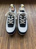 Jimmy Choo Sneaker “Monza” – Weiß/Navy - Gr. 37