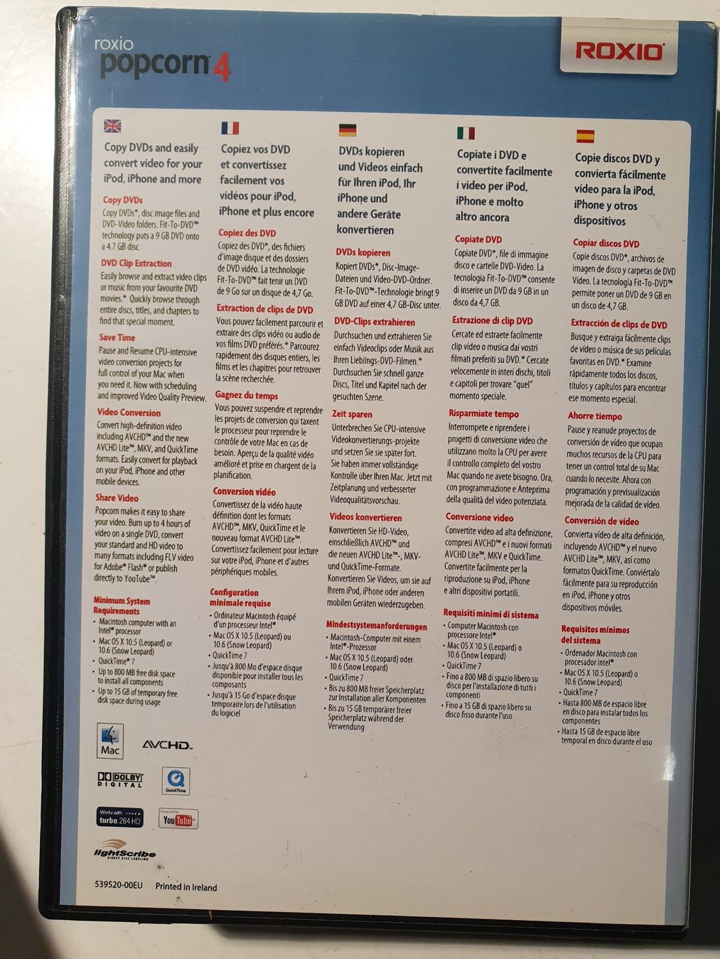 Software: PC Software Roxio Popcorn 4 – Gebraucht aus Zürich von loosebone 4