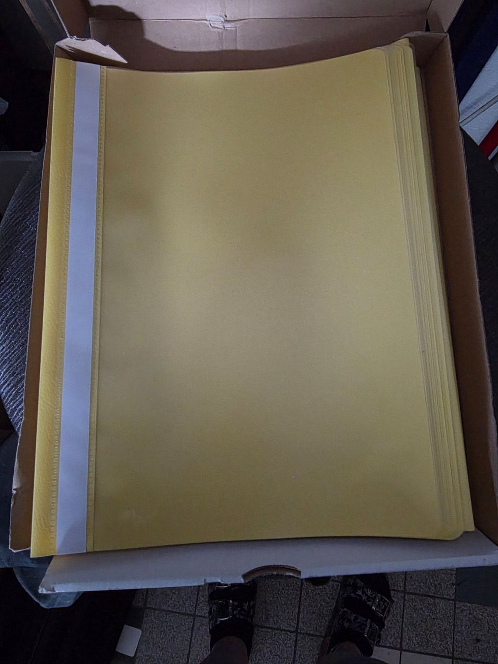 Raccoglitori: 25 stück Schnellhefter Mappen Gelb – Nuovo e nell'imballaggio originale da Wikon venduto da Speedy_li
