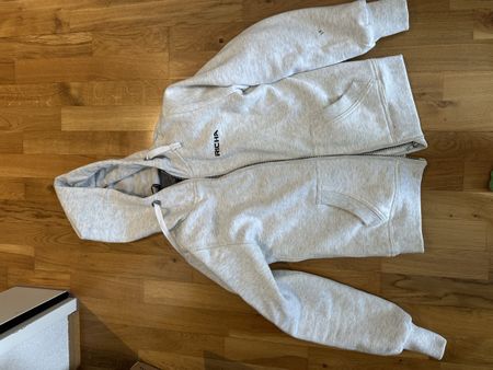 Richa Titan Motorcycle Grey Hoodie with Back/Arm Protector