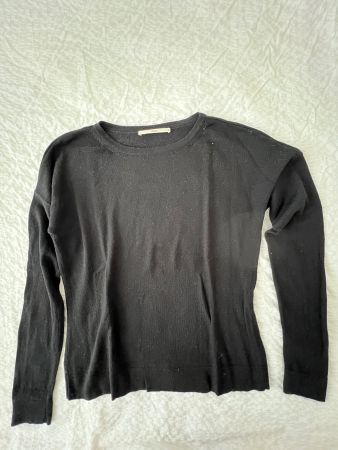 Dünner Schurwolle Pullover Lanius, Grösse 36