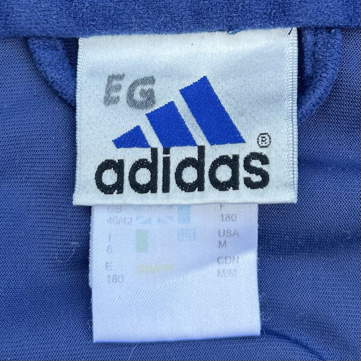 Adidas Giacche: Vintage Adidas Blue Track Jacket – Usato da brent venduto da fukusapes 4