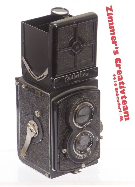 Objectif Rolleiflex Zeiss Tessar 75mm F/3,5 – Franke & Heideke, Occasion Parfait